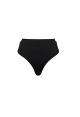 The Claude Bikini Bottom in Black