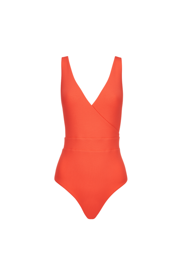 The Ashley Swimsuit in Coral
