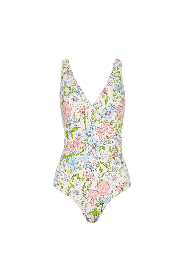The Ashley Swimsuit in Summer Meadow