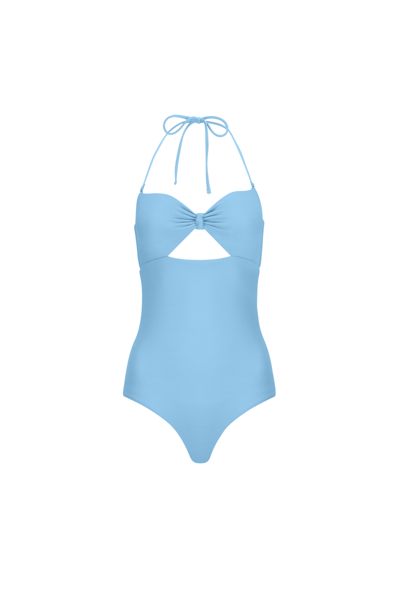 The Chazzy Swimsuit in Cool Blue