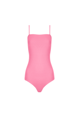 The Edie Swimsuit in Flamingo