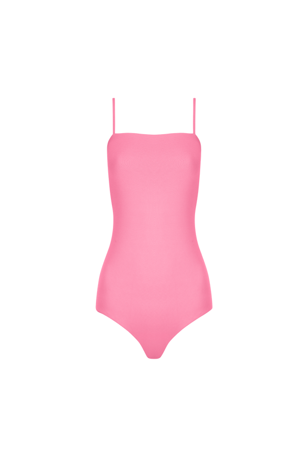 The Edie Swimsuit in Flamingo