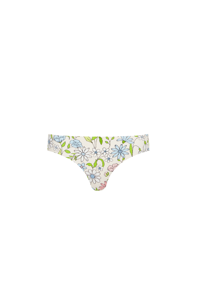 The Elle Bikini Bottom in Summer Meadow