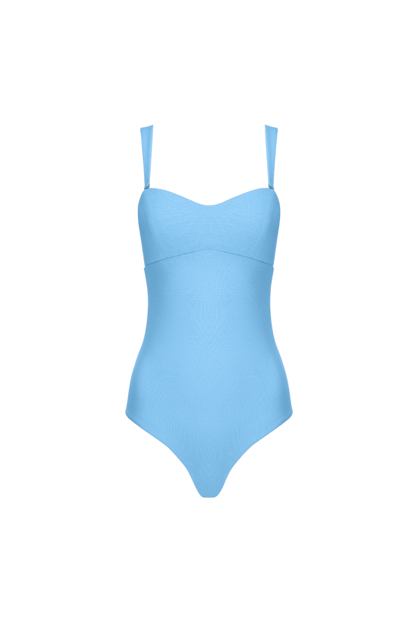 The Laura Swimsuit in Summer Blue