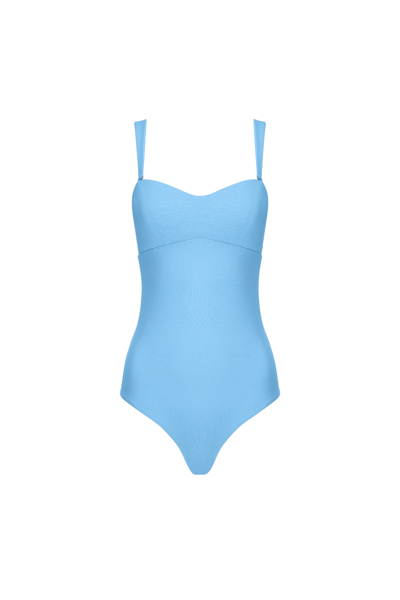 The Laura Swimsuit in Summer Blue