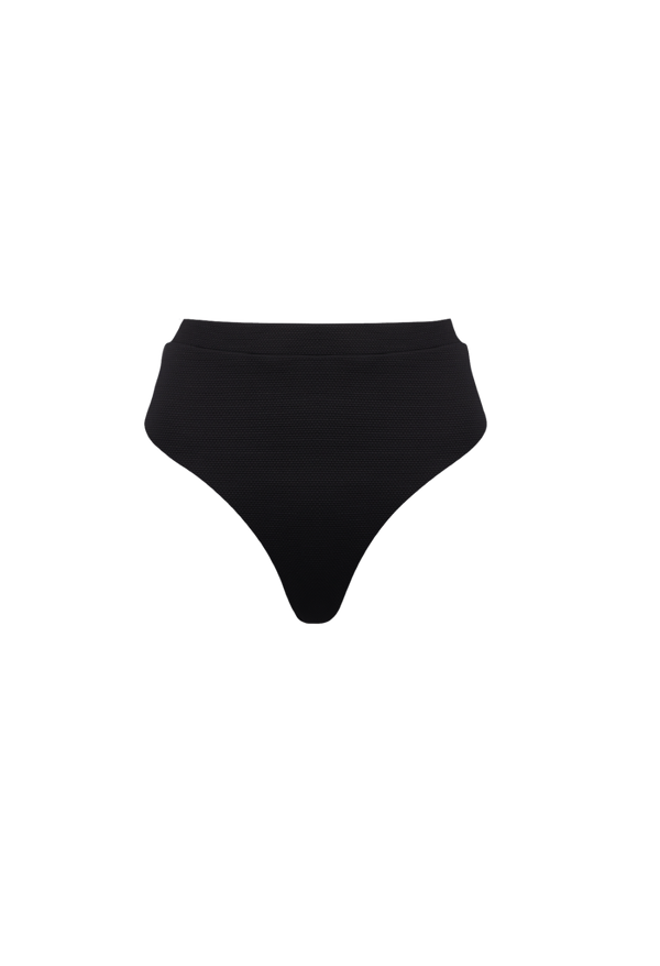 The Claude Bikini Bottom in Black