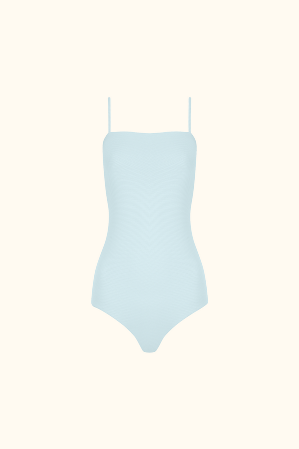 The Edie Swimsuit in Sky Blue
