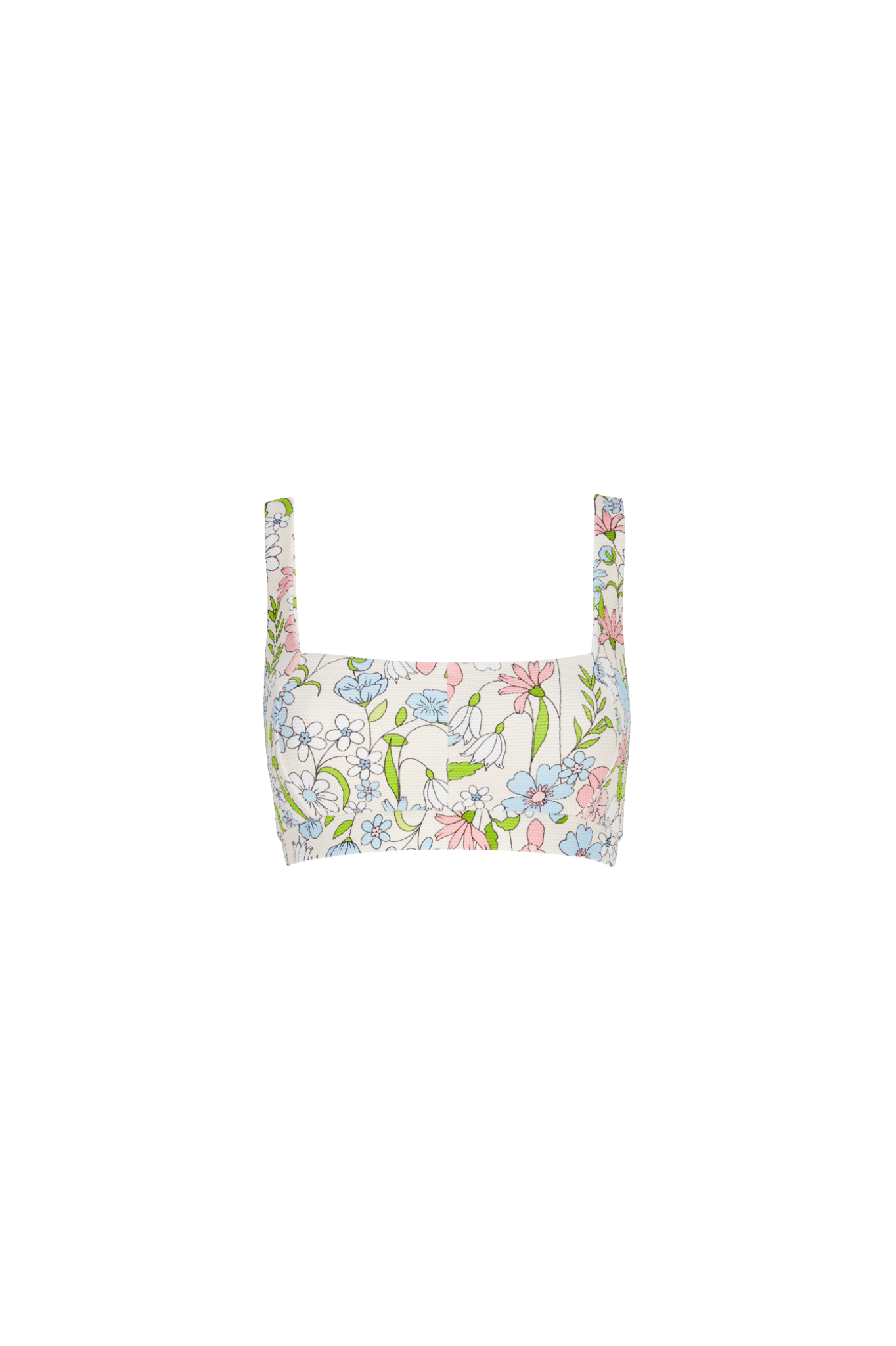 The Jessica Bikini Top in Summer Meadow