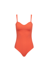 The Laura Swimsuit in Coral