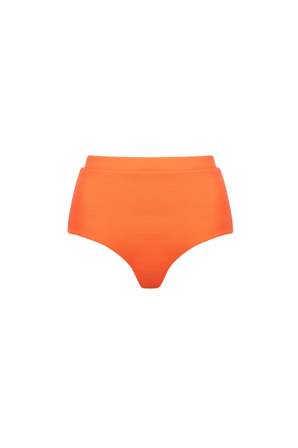 The Lucinda Bikini Bottom in Bright Orange