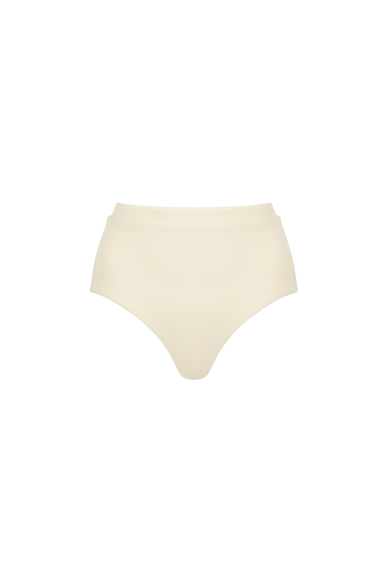 The Lucinda Bikini Bottom in Ecru
