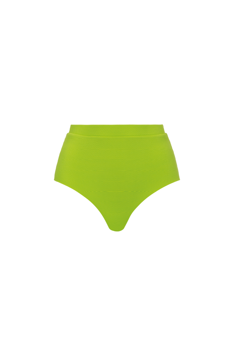 The Lucinda Bikini Bottom in Lime Green