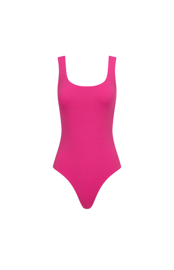 The Poppy Swimsuit in Fuchsia