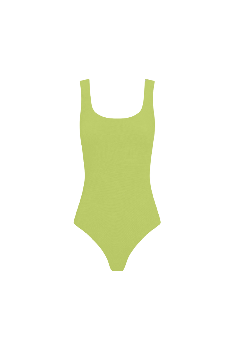 The Poppy Swimsuit in Peridot