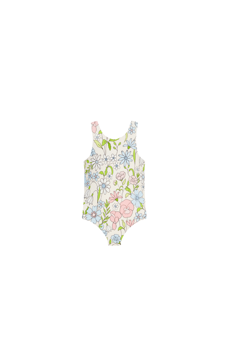 The Mini Poppy Swimsuit in Summer Meadow